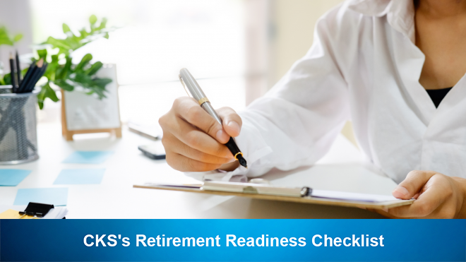 CKS's Retirement Readiness Checklist