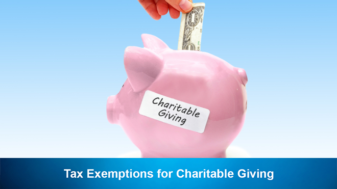 Tax Exemptions for Charitable Giving